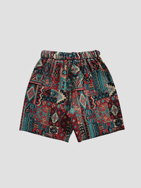 Beach Floral Shorts Men's Couple