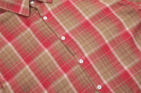 Plaid Short-sleeved Shirt Men's Loose Casual