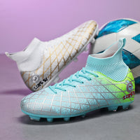 Soccer Shoes Long And Short Spikes Adult Student Race Shoes Training Football Shoes