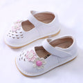 spring new children's shoes leather