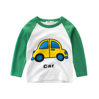 Korean children's wear autumn new boys' long sleeve T-shirt