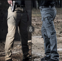 Spring and Autumn IX7 tactical trousers men's self-cultivation 9 special forces army fan pants outdoor overalls multi-pocket straight training pants