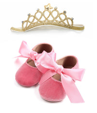 Princess shoes tiara