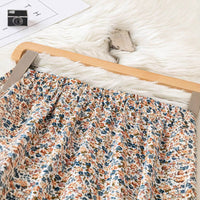 New Womens Floral Print Mini Skirt
