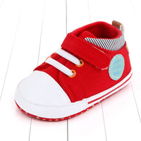 babyshoes canvas baby shoes casual baby shoes Velcro soft bottom toddler shoes 2493