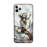 Compatible with Apple , Arabic cartoon glass phone case