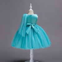 Bow mesh dress