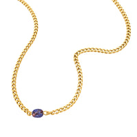 Instagram-style Water Pearl Necklace Titanium Steel
