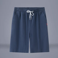 Summer Solid Color Cropped Pants Chinese Style