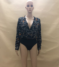 Deep V-neck sexy jumpsuit