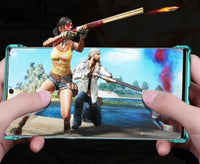 Transparent glass mobile phone case