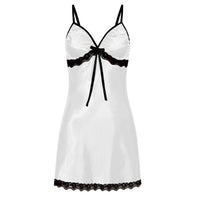 Lace lace suspender nightdress