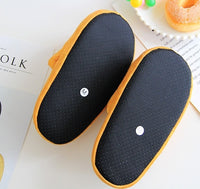 Simulated Bread Home Slippers Indoor Lovers Floor Protection Slippers Cotton Slippers for Men and Women in Autumn and Winter