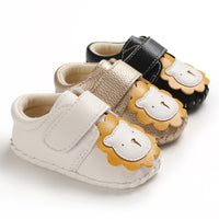 Baby shoes half rubber sole cartoon toddler shoes