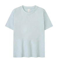 Children's Solid Color Round Neck Short Sleeves T-shirt
