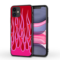Suitable for XS / XR / 11pro Green Flame Mobile Phone Case