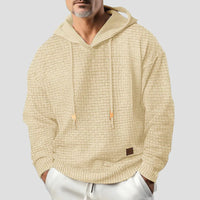 European And American Men's Jacquard Sweater Hooded