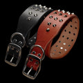 Small And Medium Sized Dog Cowhide Collar