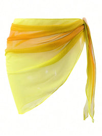 Beach Apron With A Gradient Color Design In Multiple Colors