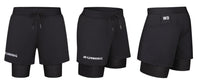 Men's Double-layer Stretch Anti-embarrassment Beach Shorts