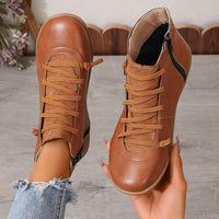 Female Plus Size British Martin Boots Casual Boots