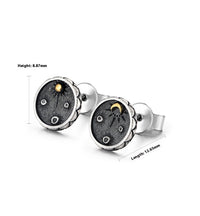 Women's Retro Dark-style Handsome Earrings