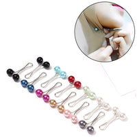 Ladies U-Stitch Pearl Clip Scarf Accessories