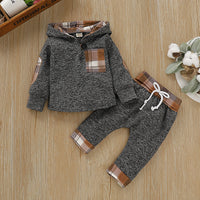 Girls' Plaid Fashion Personalized Set