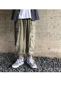 Hip-hop loose overalls boys