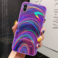 Marble Shockproof Silicone Phone Case Cover
