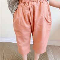 Carrot pants children cotton