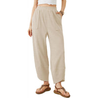 Trendy Cropped Pants For European And American Women