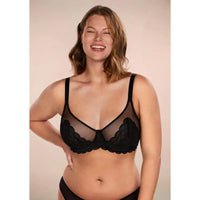 Mermaid Scale Lace Bralette For Women