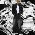 Men's Special-interest Design American Retro Washed Jeans