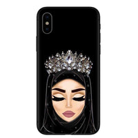Islamic hijab veil girl phone case