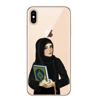 Veil girl phone case