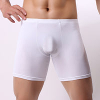 Men's Ice Silk Underwear Lengthened Boxers