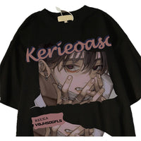 Men's Short-sleeve Cotton Printed T-shirt