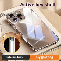 Phone Case Camera Smart AI Button Transparent Magnetic Protective Case