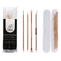 Rose gold acne needle Needle 4-piece set