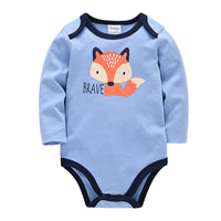 Long sleeve casual baby romper