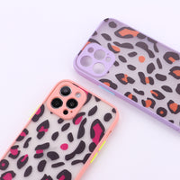 Ins Style Leopard Print New Type Skin Broken Point Personalized Mobile Phone Case