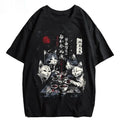 Men's T-shirt With A Cat Cartoon Pattern