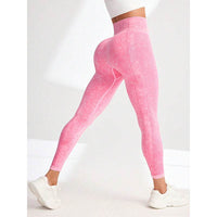 Chemical Fiber High Waist Long Yoga Pants Female