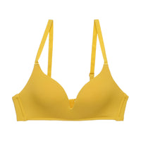 Girl's bra of solid color