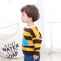 Children's striped sweater