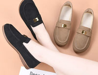 Springautumn Slip On Soft Soled Non Slip Flats