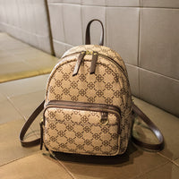 Trendy ladies backpack Printed fashion school bag