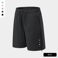 Men's Loose Cropped Pants Running Casual Shorts