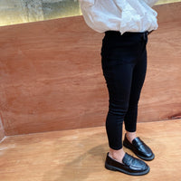 Black pencil pants